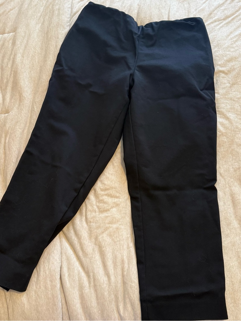DKNY Black Straight Leg Pants